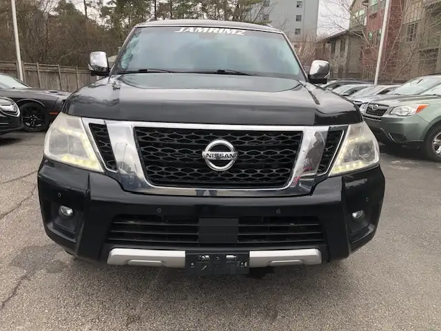 2017 Nissan Armada platinum no accidents 30 service records - Photo 2