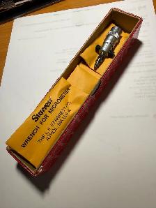 STARRETT 124MA INSIDE MICROMETER NEW!