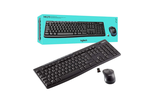 Brand New Logitech MK270 Wireless Mouse & Keyboard Combo