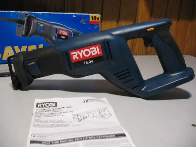 RYOBI 18V Cordless Reciprocating Saw, Brand New (Tool Only) - Photo 2