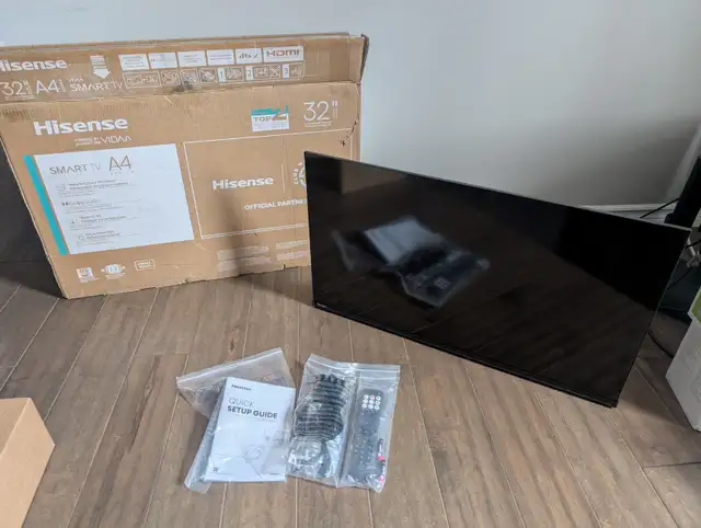 Brand New Hisense 32" Smart TV For Sale - Photo 3
