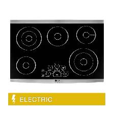 Lg Studio Cooktop 30' Electric, 5 Burner, 3000w Lsce305st