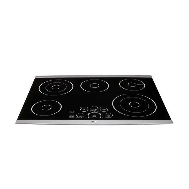 Lg Studio Cooktop 30' Electric, 5 Burner, 3000w Lsce305st - Photo 2