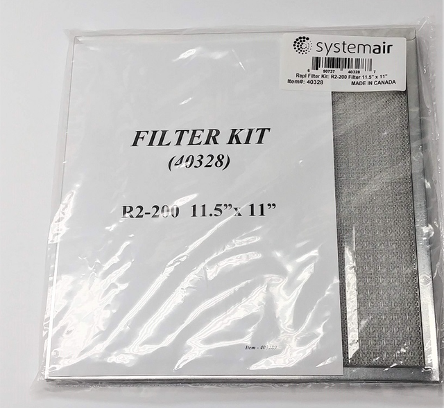 4 FILTRE 11-3/8'' X 11-3/8'' X 1/8'' FANTECH DIRECTAIR NEW 40328 - Photo 2