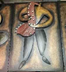 metal musician wall art