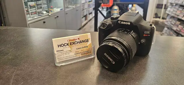 Canon EOS Rebel T6 DSLR Camera