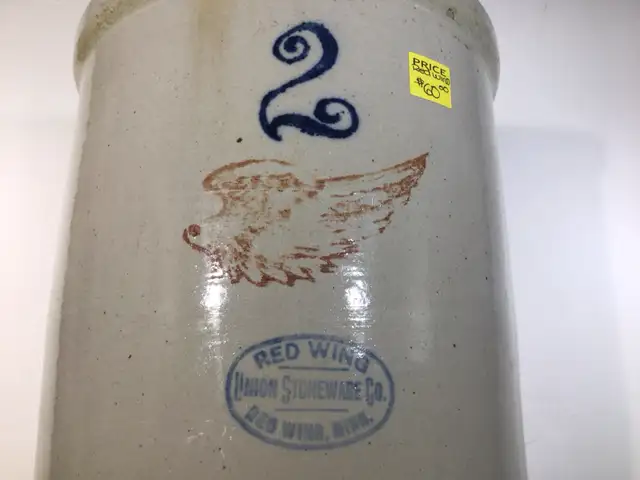 Vintage  Red Wing crock #2 - Photo 5