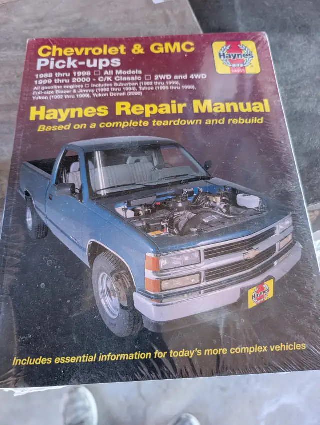CHEV & GMC REPAIR MANUAL