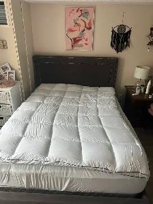 Queen Bed frame & Mattress