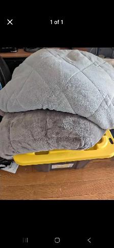 2 WEIGHTED BLANKETS