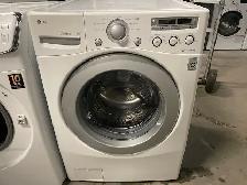 Laveuse seule frontale blanche LG ( remis a neuf )