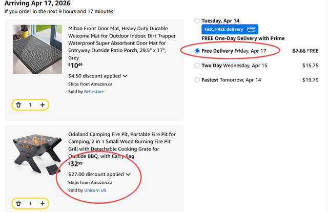 (New)Odoland Camping Fire Pit, Portable Fire Pit for Camping, 2 - Photo 2