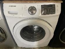 Laveuse seule frontale blanche Samsung ( remis a neuf )