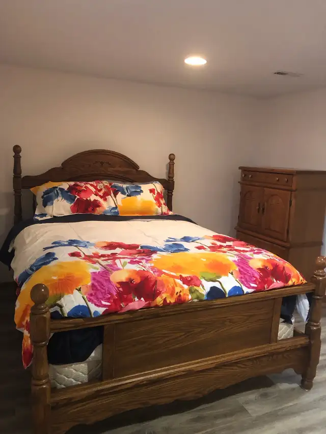 furnished basement suite for student available May 1, 2026