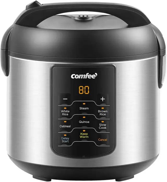 COMFEE Stainless Steel Rice Cooker Clearanc - Photo 2