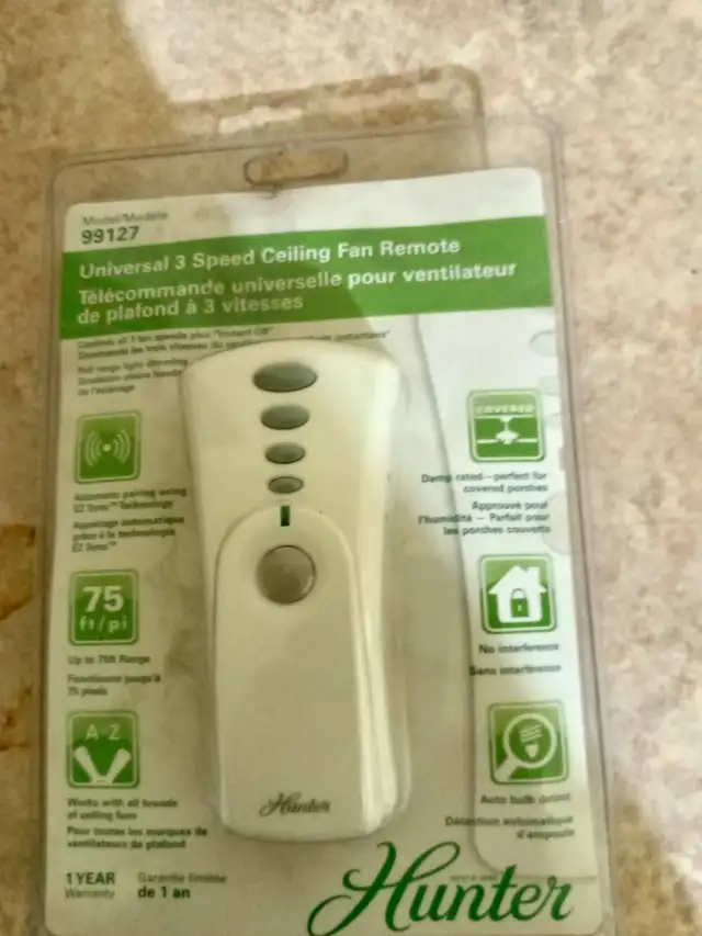 fan remote control $20