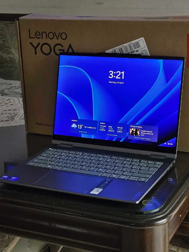 Lenovo Yoga 7 2-in-1 Laptop – 14" OLED, 16GB RAM, 512GB SSD