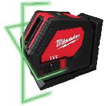 Milwaukee 3421 100 ft. Green Cross Line Laser $239