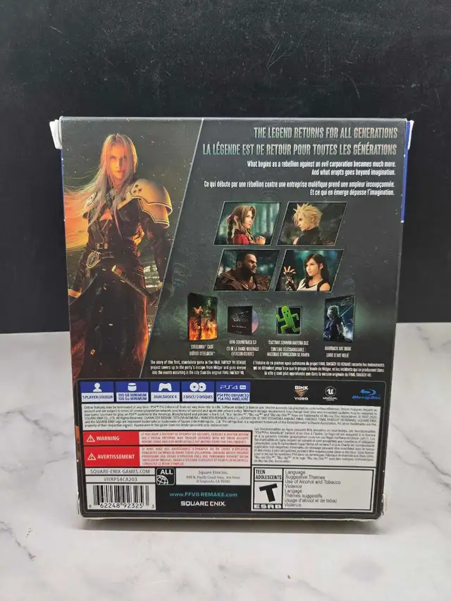 PS4 Final Fantasy 7 Remake Special Edition - Photo 2