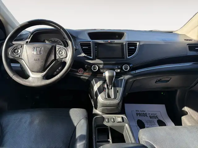 2016 Honda CR-V Loaded AWD H.seat B.cam Nav 1yr warranty - Photo 9