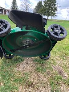 practically New lawn mower