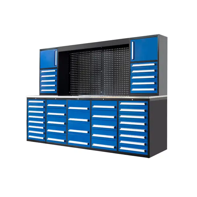 10FT Steel Workbench Cabinet 40D-3 - Photo 2