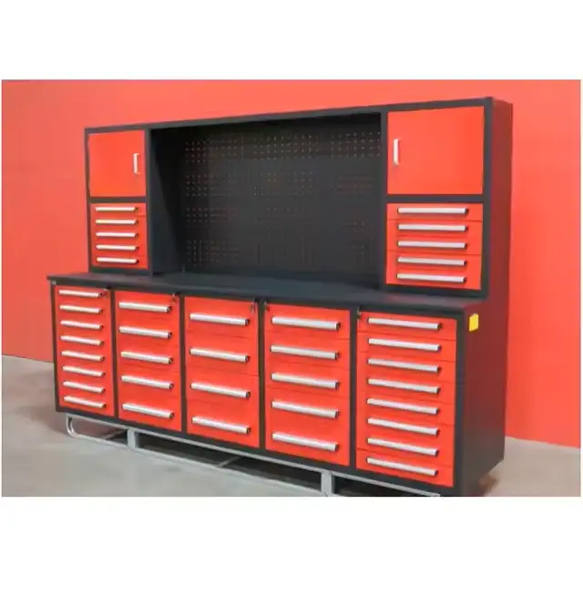 10FT Steel Workbench Cabinet 40D-3 - Photo 4