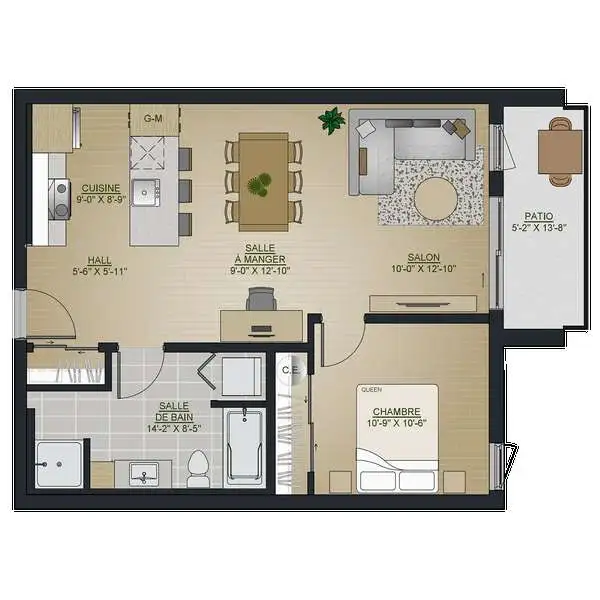 3 1/2 NEUF à louer à Lévis- Le GC Condos-disponible dès juillet - Photo 3