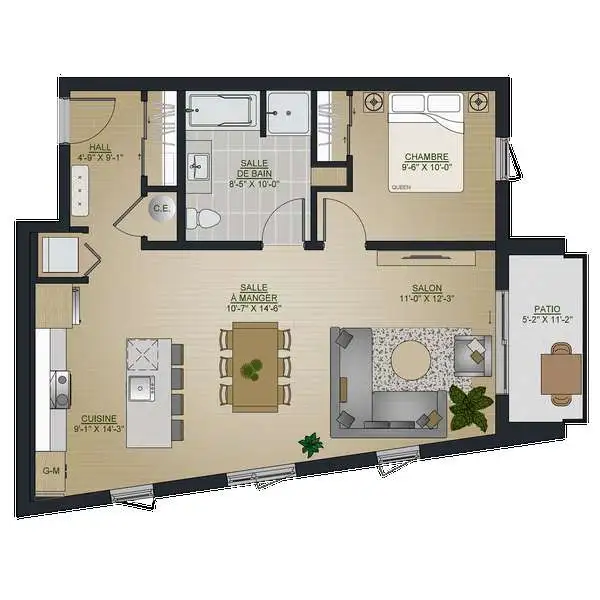 3 1/2 NEUF à louer à Lévis- Le GC Condos-disponible dès juillet - Photo 4