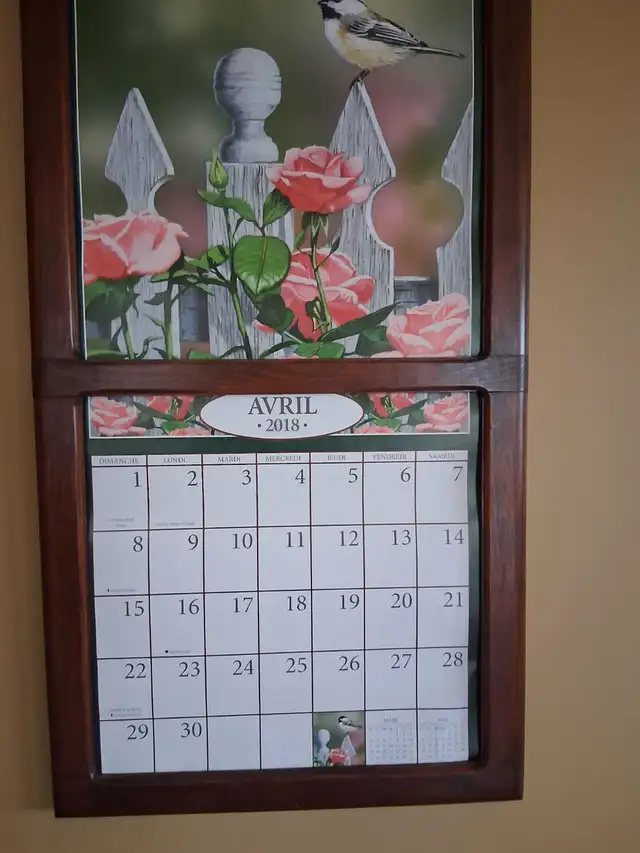 cadre à calendrier ou photo - Photo 2