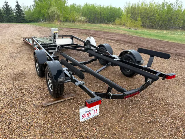 2013 Shorelander/Miswest 28ft Dual Purpose Boat/Quad Trailer - Photo 7