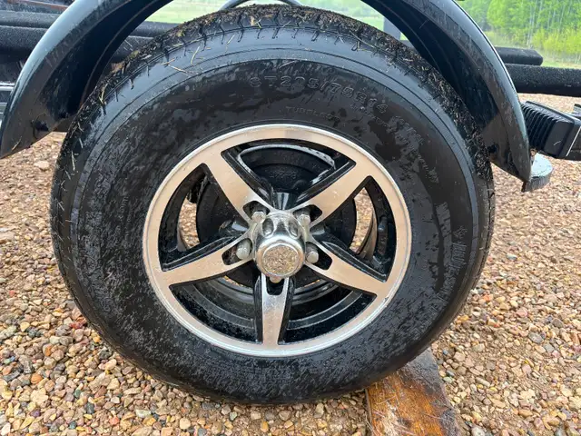 2013 Shorelander/Miswest 28ft Dual Purpose Boat/Quad Trailer - Photo 9