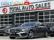 2017 Mercedes-Benz C-Class 300 //AMG PKG | BURMESTER | PANO | LO