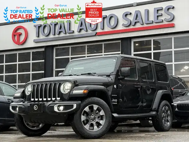 2019 Jeep Wrangler UNLIMITED SAHARA | ONE OWNER | LOADED
