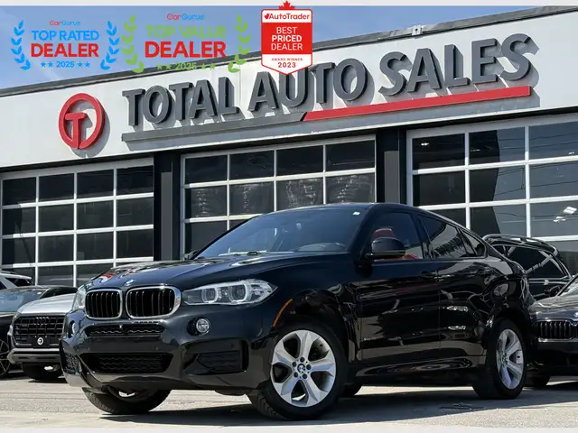 2015 BMW X6 //M PKG | EXT LEATHER PKG | RED INT | HUD | LOADED