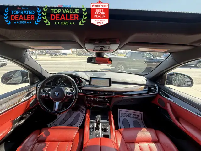 2015 BMW X6 //M PKG | EXT LEATHER PKG | RED INT | HUD | LOADED - Photo 2