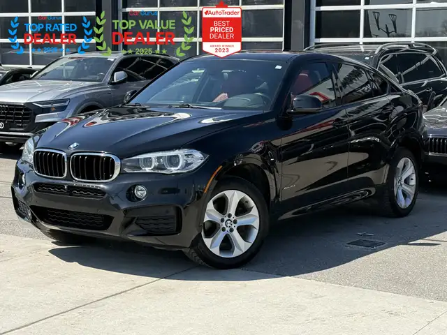 2015 BMW X6 //M PKG | EXT LEATHER PKG | RED INT | HUD | LOADED - Photo 4