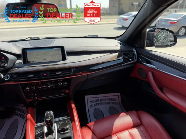 2015 BMW X6 //M PKG | EXT LEATHER PKG | RED INT | HUD | LOADED - Photo 20