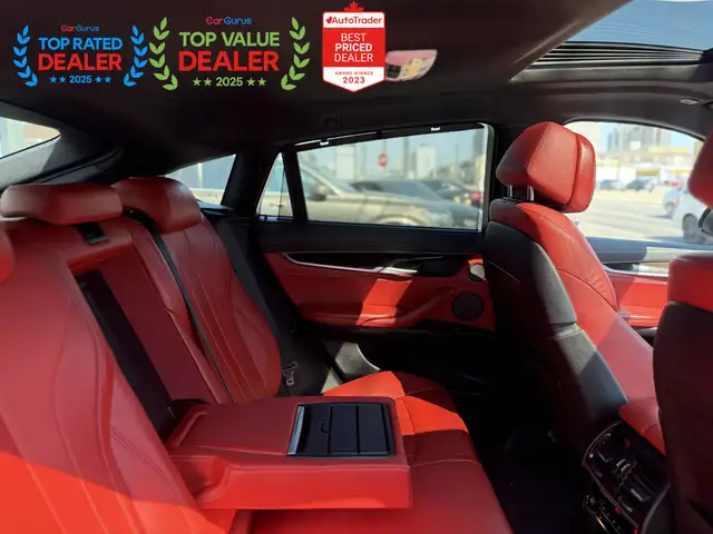 2015 BMW X6 //M PKG | EXT LEATHER PKG | RED INT | HUD | LOADED - Photo 36