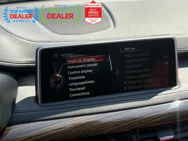 2015 BMW X6 //M PKG | EXT LEATHER PKG | RED INT | HUD | LOADED - Photo 46