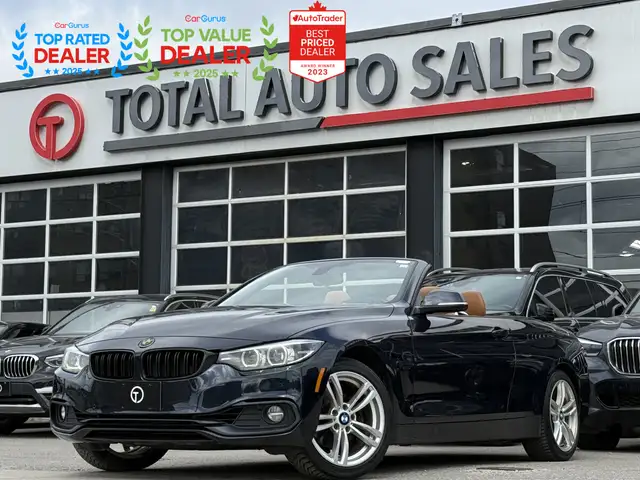 2018 BMW 4-Series 430i | HARDTOP CONVERTIBLE | LOADED |