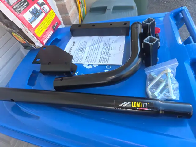 Erickson 2 Bicycle Hitch Mount Carrier 80lbs. Heavy Metal Design - Photo 4