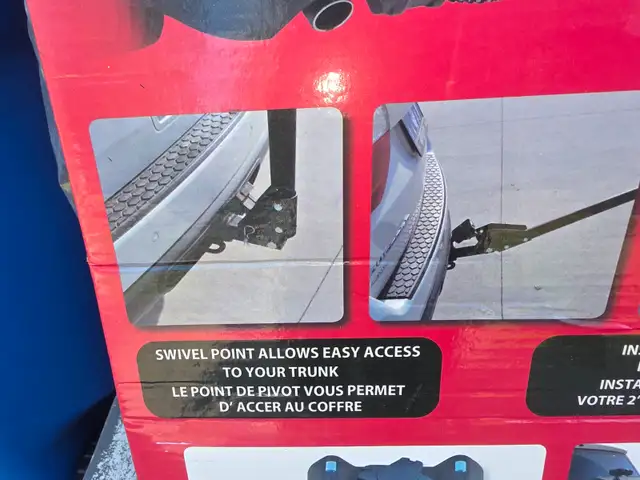 Erickson 2 Bicycle Hitch Mount Carrier 80lbs. Heavy Metal Design - Photo 10