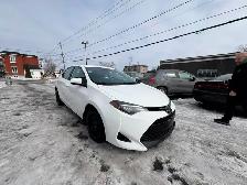 Toyota Corolla 2018 Man. A/C. 159 km $10,495. Rusty 450-820-0550