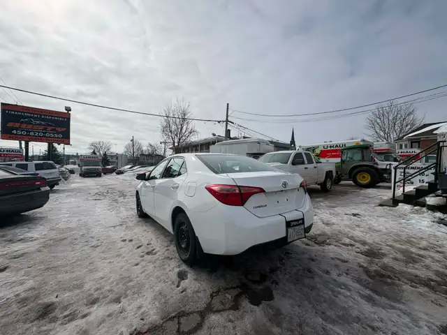 Toyota Corolla 2018 Man. A/C. 159 km $10,495. Rusty 450-820-0550 - Photo 4