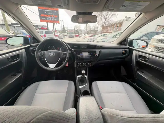 Toyota Corolla 2018 Man. A/C. 159 km $10,495. Rusty 450-820-0550 - Photo 5