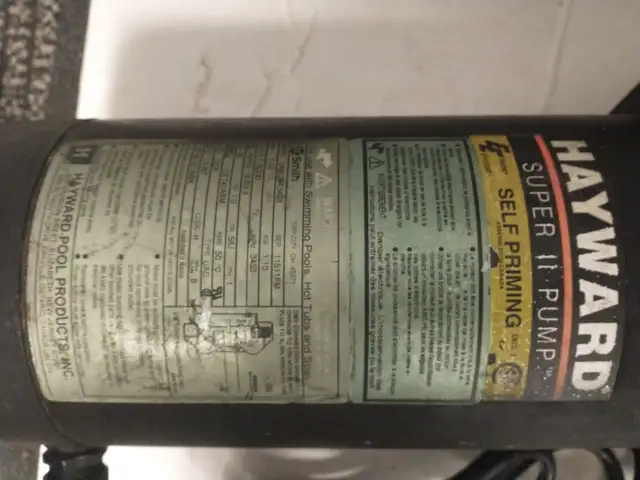 POMPE À PISCINE CREUSER 1.5 HP HAYWARD - Photo 2