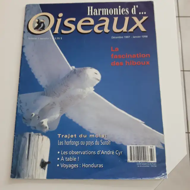 4 VOLUMES ADO D'HARMONIE D'OISEAU: $4.00 CHACUN OU $15.00 LES 4 - Photo 2