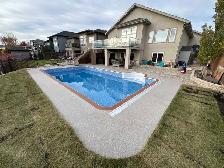 swimming pool installation