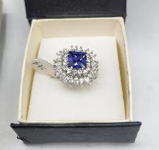.925 Silver Rings: Diamonds, Topaz, Moonstone... - Photo 3